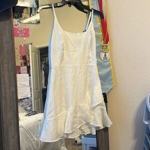 lulus white dress XS NWT
